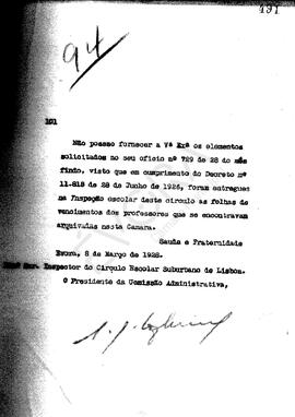 Livro correspondência expedida de 1927-1928