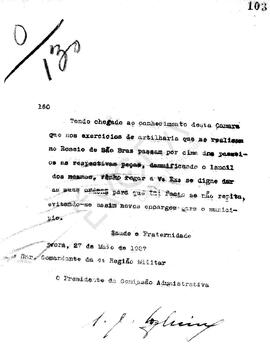 Livro correspondência expedida de 1927-1928