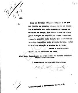 Livro de correspondência expedida de 1925-1926