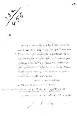 Livro correspondência expedida de 1928