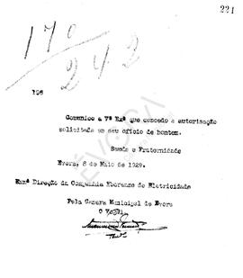 Livro de correspondência expedida de 1928-1929