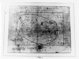 Reprodução do "Plano do ataque feito à cidade de Évora em o dia 29 de Julho de 1808"
