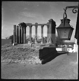Aspecto do templo romano