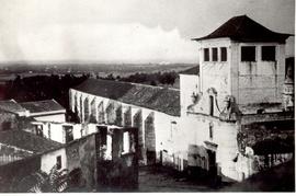 Portaria e fachada do extinto Convento de Santa Mónica