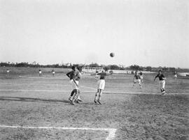 Fase de um jogo de futebol não identificado