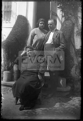 Maria Noémia e seus pais