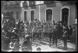 Ciclistas na Rua de Machede