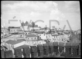 Vista sobre o centro histórico a partir do terraço da Igreja de S. Francisco