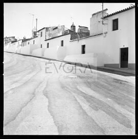 Rua com casas