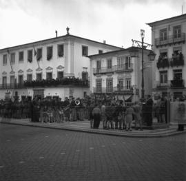 Mocidade Portuguesa na Praça do Giraldo