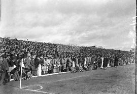 Fase do jogo entre o Lusitano e o Sporting (14/02/1954)