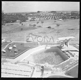 Vista aérea da Piscina de saltos