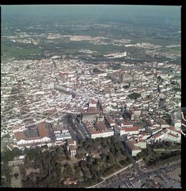 Vista aérea do centro histórico