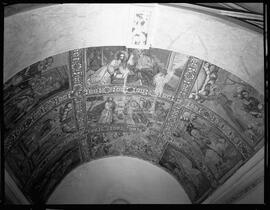 Pintura a fresco da abóbada da capela-mor