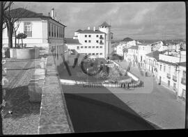 Vista sobre os depósitos e Rua do Menino Jesus