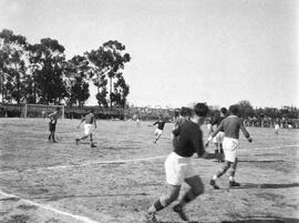 Fase de um jogo de futebol não identificado