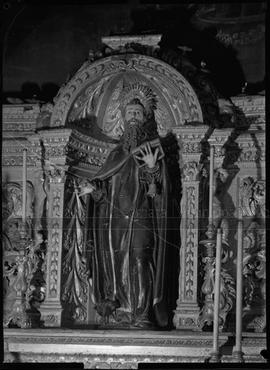 Imagem de Santo Antão, no altar-mor