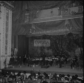 Vista geral do palco