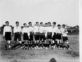 Equipa que jogou com o Sporting Clube de Portugal em 1923