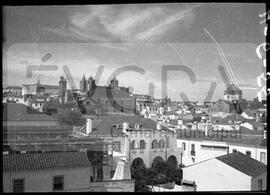 Vista sobre o centro histórico (zona envolvente do Convento da Graça)
