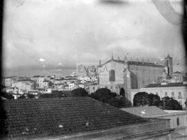 Vista da Igreja de S. Francisco e zona envolvente, Évora