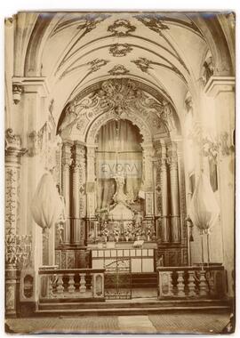 Capela-mor da igreja do convento de São Bento de Cástris