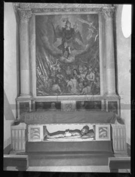 Altar da Capela das Almas, da igreja paroquial da Igrejinha