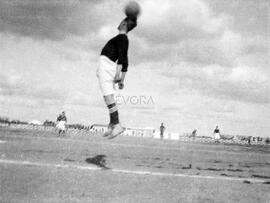 Fase de um jogo de futebol não identificado