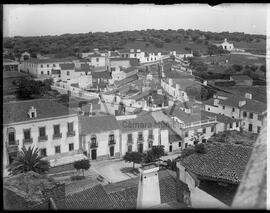 Vista parcial da vila a partir da torre do relógio