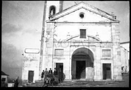 Grupo nas escadas da Igreja de S. Mamede