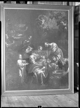 Nascimento de São João Baptista - séc.XVII - pintura portuguesa