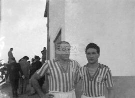 Jogadores do Lusitano Ginásio Club (não identificados)