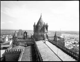 Torre lanterna, vista da cobertura da Sé