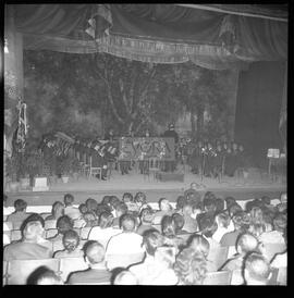 Vista geral do palco e da plateia