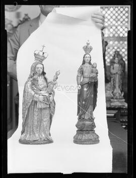 Duas imagens de Nossa Senhora