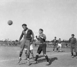 Fase de um jogo de futebol não identificado