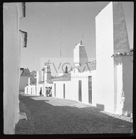 Rua do interior de Evoramonte
