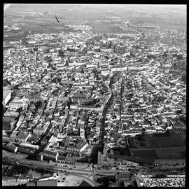 Vista aérea da cidade de Évora