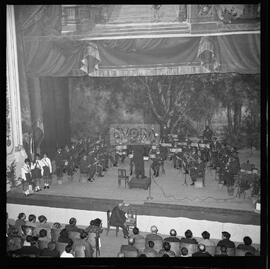Vista geral do palco
