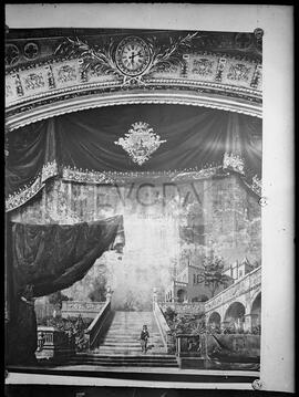 Pano de boca de cena do Teatro Garcia de Resende