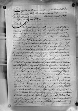 Carta Régia- Brasão de armas dado ao Capitão Diogo Dias ( Pág. 1)