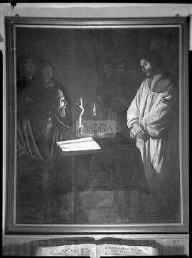 "O Julgamento de Jesus" da Pinoteca da Biblioteca Municipal