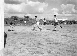 Fase de um jogo de futebol não identificado