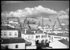 Vista sobre o centro histórico (zona envolvente do Convento da Graça)