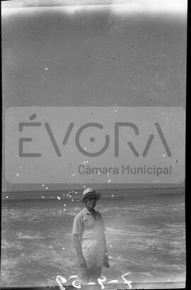 Mário da Gama Freixo na Praia
