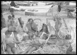 Grupo na praia