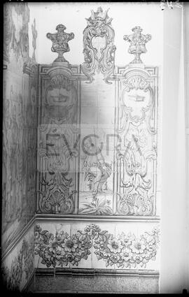 Azulejo de uma sala do Convento do Espírito Santo