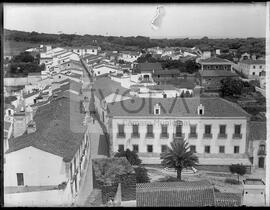 Vista parcial da vila a partir da torre do relógio