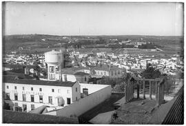Vista sobre o Hotel Alentejano e zona envolvente
