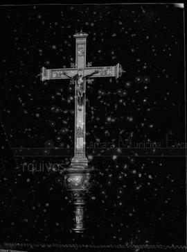 Tesouro da Catedral: cruz arquiepiscopal de prata